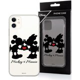 Apple Silikonski ovitek Disney Mickey in Minnie 003 za iPhone 12 Mini - prozoren Cene