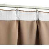  Zavjese za zamračivanje s kukama 2 kom bež 140 x 245 cm | shoptok.hr