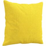  3-dijelni set sofa s jastucima svjetložuti od tkanine | shoptok.hr