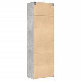 Ormarić za pohranu boja betona 70x42,5x225 cm konstruirano drvo | Eponuda.ba
