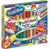 Bambino šareni plastelin 24 boje | shoptok.hr