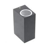 Gtv zunanja stenska svetilka TIAGO 2x GU10 230V IP54, črna - LD-TIAGOGU10D-20KW | Shoptok.si