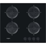 Whirlpool AKT 616 /NB hob Black Built-in 60 cm Gas 4 zone(s) | shoptok.hr