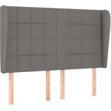  s oprugama i madracem tamnosivi 140x190 cm od tkanine | shoptok.hr