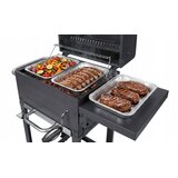 Berdsen BBQChef BD-894 vrtni žar na oglje s pokrovom, dimnikom in termometrom | Shoptok.si