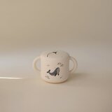 Mushie Baby Snack Cup skodelica za malico Whales 1 kos | Shoptok.si