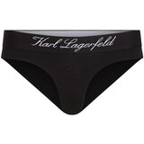 Karl Lagerfeld Slip 'Hotel' crna / bijela Cijene