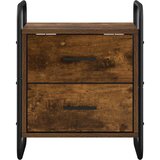  Viseći Noćni Ormar Dimljeni hrast 40 x 30 x 50 cm | shoptok.hr