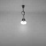 Nice Lamps Siva viseća svjetiljka ø 15 cm Rene – | shoptok.hr