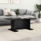vidaXL Stolić za kavu Crni hrast 103.5 x 60 x 40 cm Konstruirano drvo | shoptok.hr