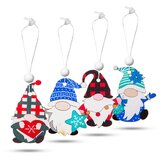 Family Christmas set lesenih škratov za na božično drevo 4 vrste / 12 kos / paket Cene
