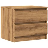 Maison Chic Nočna omarica - Nočna miza artisan hrast 50x40x43.5 cm inženirski les, (21689032) | Shoptok.si