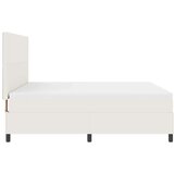  LED Box Spring Krevet s uzglavljem Krema i bijela 180 x 200 cm | shoptok.hr