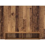 vidaXL Stenski TV kabinet Staro les 120 x 23.5 x 90 cm Konstruiran les | Shoptok.si