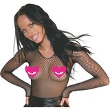 Cottelli Sensual Net Shirt 2251574 Black Cene