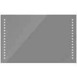 vidaXL Stensko Kopalniško Ogledalo z LED Lučmi 100 x 60 cm, (20798494) | Shoptok.si