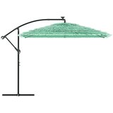 vidaXL Vrtni suncobran s drvenim stupom zeleni 290x290x238 cm | shoptok.hr