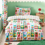Catherine Lansfield Otroška posteljnina za zakonsko posteljo 200x200 cm Curious Caterpillar – | Shoptok.si