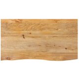 vidaXL Mizna plošča z naravnim robom 110x60x2,5 cm trden mangov les | Shoptok.si