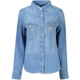 Guess Jeans LONG SLEEVE SHIRT WOMEN BLUE | ePonuda.com