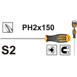 Ingco ODVIJAČ PHILIPS PH2X150 HS68PH2150 Cijene