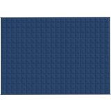 vidaXL Teška deka plava 155x220 cm 11 kg od tkanine | shoptok.hr
