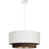  Visilica na sajli NATIA 1xE27/60W/230V prečnik 45 cm bela/braon | Eponuda.com