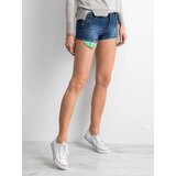 Fashion Hunters Ladies' blue denim shorts | shoptok.hr