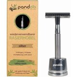 Pandoo Metalni sigurnosni brijač - Srebrna | shoptok.hr