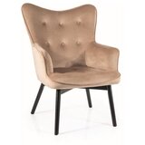  Stolica CARMEN - baršun - crna | shoptok.hr