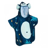  Tamnoplavi pamučni pončo Monkey za decu | Eponuda.com