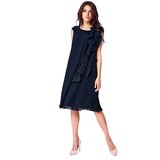 Potis & Verso Woman's Dress Vino Navy Blue