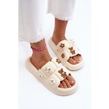 Boto Women's Foam Sandals with Beige Decorations Cambrina | shoptok.hr