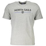 North Sails Muška Majica Kratkih Rukava Siva | shoptok.hr