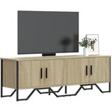 vidaXL TV omarica sonoma hrast 122x34x41 cm inženirski les Cene