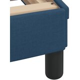  Krevet s madracem Dover plavi 90 x 190 cm od tkanine | shoptok.hr