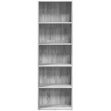  Regal za knjige boja hrasta 60x30x189 cm konstruirano drvo | shoptok.hr