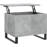  The Living Store Klubska mizica betonsko siva 60x44,5x45 cm inženirski les - Klubska Mizica, (21444108) | Shoptok.si