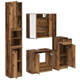  Komplet pohi&amp;scaron;tva za kopalnico 4 pcs Star les Konstruiran les, (5000112475) Slike