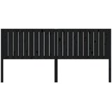  Uzglavlje za krevet crni 205,5 x 4 x 100 cm od masivne borovine | Eponuda.ba