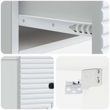  Noćni ormarić za montažu na zid 2 pcs Bijela 34 5 x 33 x 20 cm | shoptok.hr