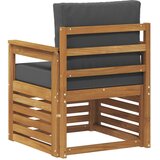  Set vanjskih sofa s jastukom Prirodna 71 x 63 x 73 cm | shoptok.hr