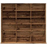 vidaXL CD ormarić staro drvo 100x23x89,5 cm konstruirano drvo | shoptok.hr