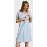 Italian Fashion Kratka bombažna spalna srajca za dojenje Felicita | Shoptok.si