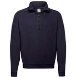 Fruit Of The Loom Granatowa bluza męska Zip Neck Sweat | shoptok.hr