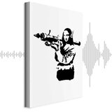  Slika - Banksy Mona Lisa with Rocket Launcher (1 Part) Vertical 60x90 Akustična | shoptok.hr