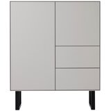 Hammel Furniture Svijetlo siva visoka komoda 91x111 cm Edge by Hammel – Cijene