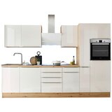 RESPEKTA Kuhinjski Blok Premium Marleen 310cm, Bela, Barva Hrasta | Shoptok.si