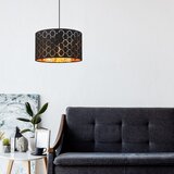  Luster na kablu ULLE 1xE27/15W/230V crni | Eponuda.com