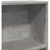 vidaXL Regal za knjige boja betona 40x24x143 cm konstruirano drvo | shoptok.hr